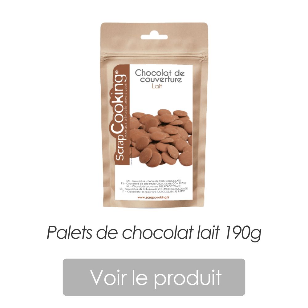 Recette Kinder Délice palets de chocolat lait - ScrapCooking